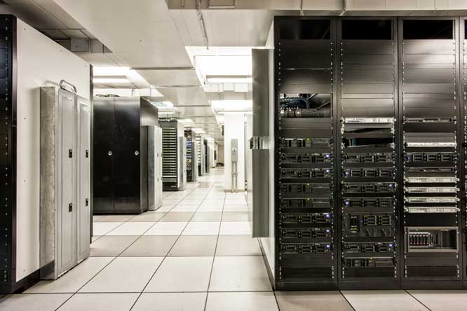 cooling data centre storage racks